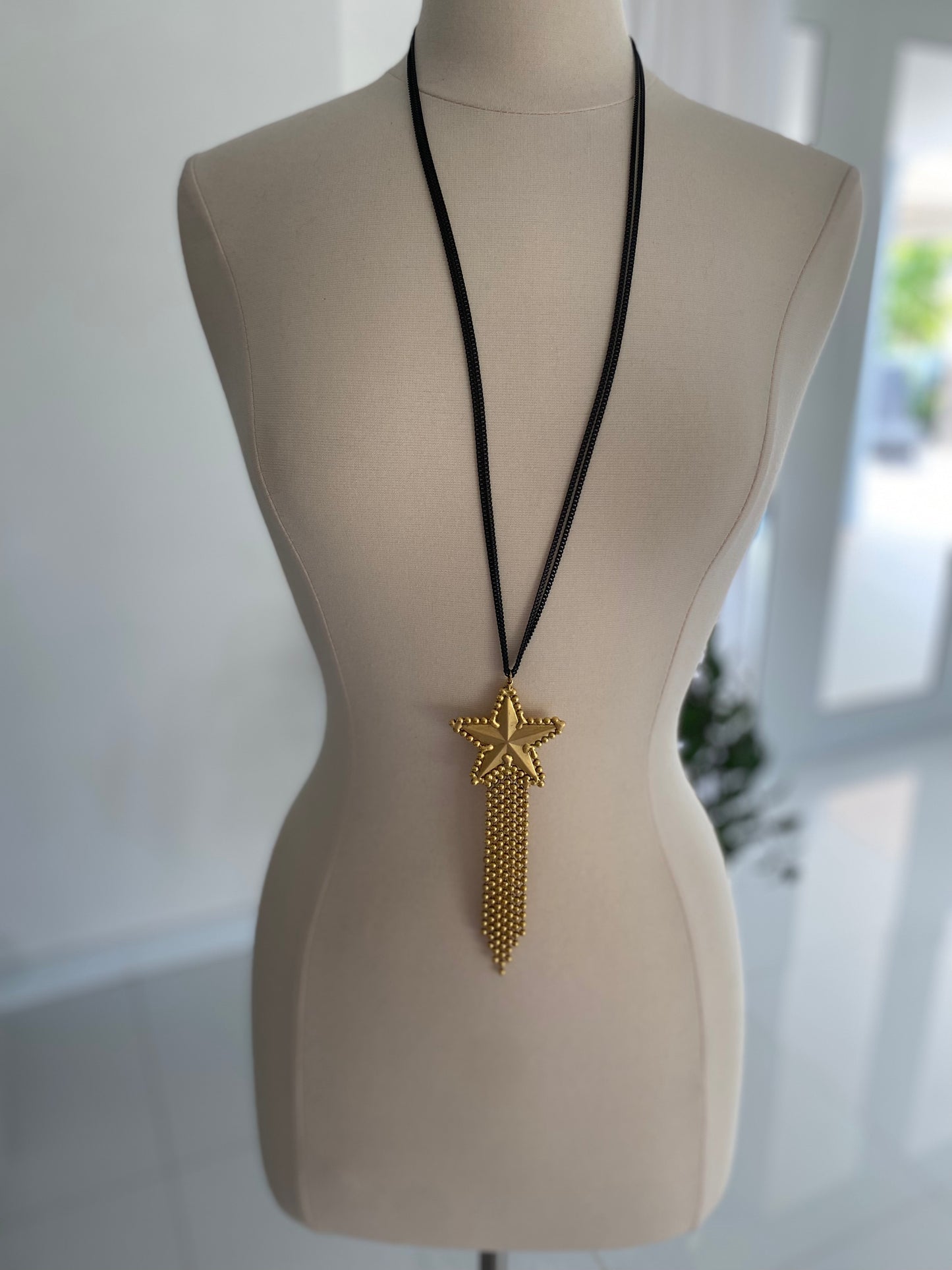 Star Long Necklace