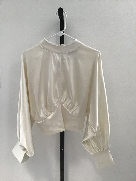 White Long Sleeve Top