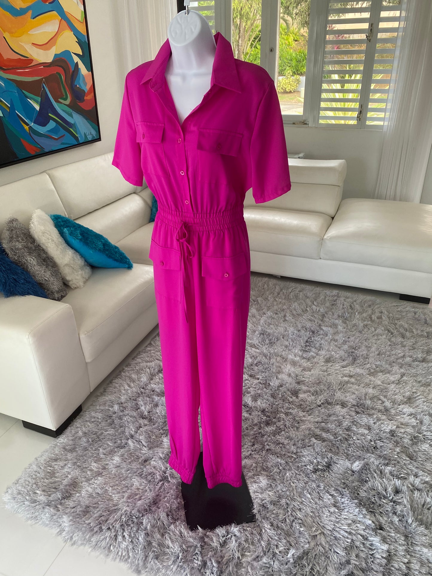 Fucsia Jumpsuit