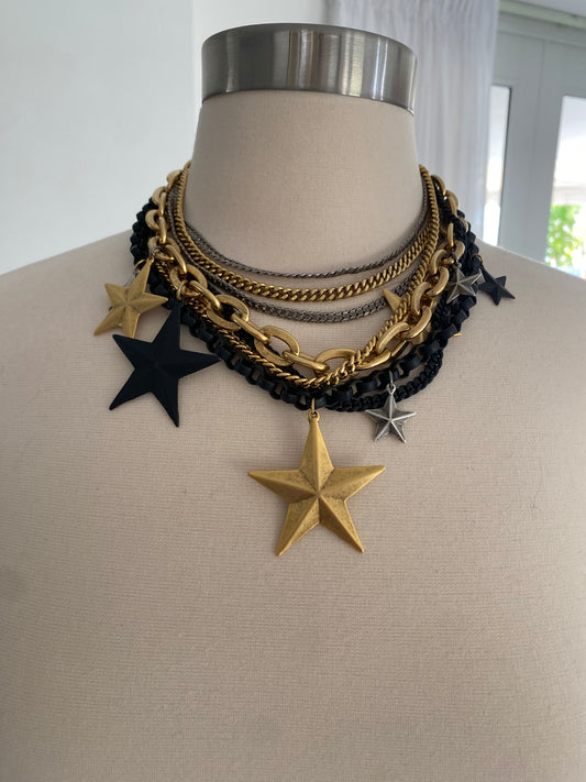 Stars Short Necklace