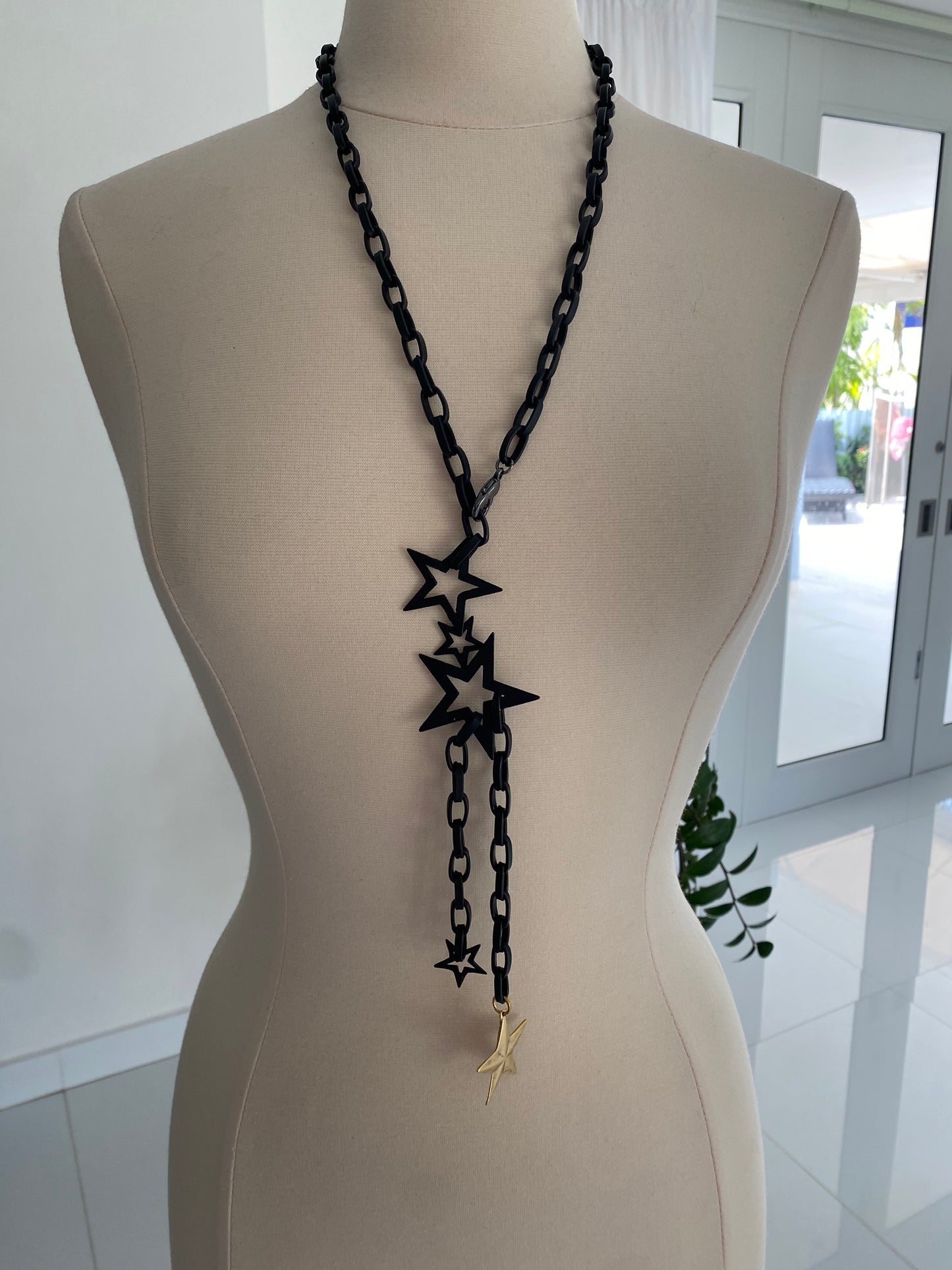 Black Star Necklace