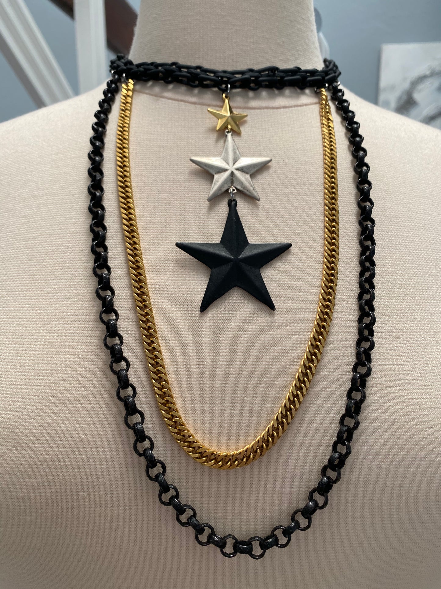 Stars adjustable Necklace